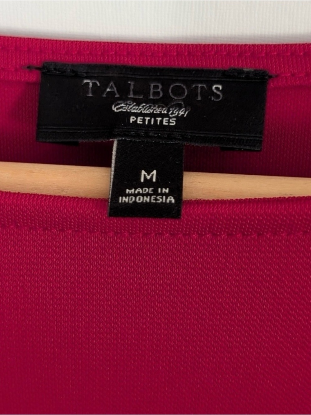Talbots Red Sleeveless Gathered-Waist Midi Dress - Picture 5 of 5